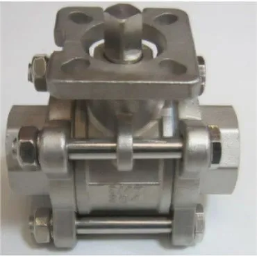 Threaded boul Valv ak tèt monte